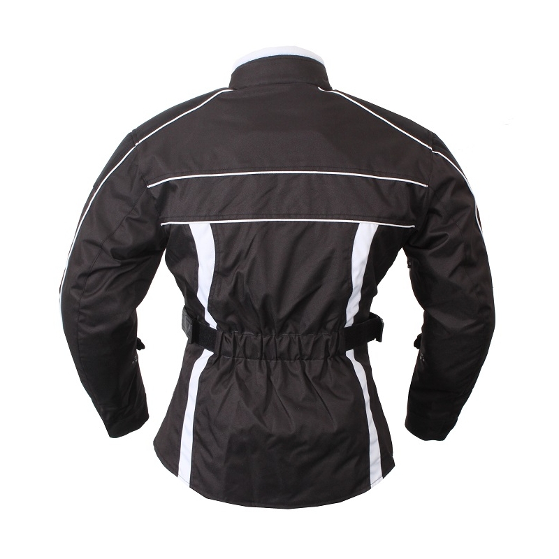 Naisten moottoripyöräpuku RSA SW-01 valkoinen - 2 kpl alennusmyynti