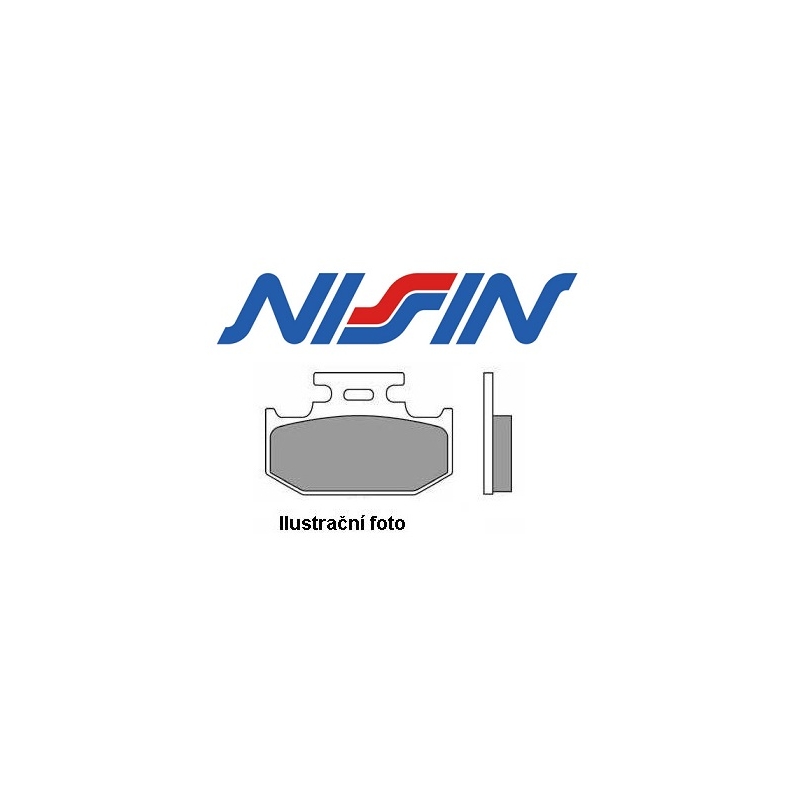 Brzdové destičky přední Nissin 2p260 NS