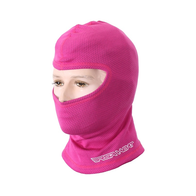 Termo kukla pod helmu RSA Heat růžová