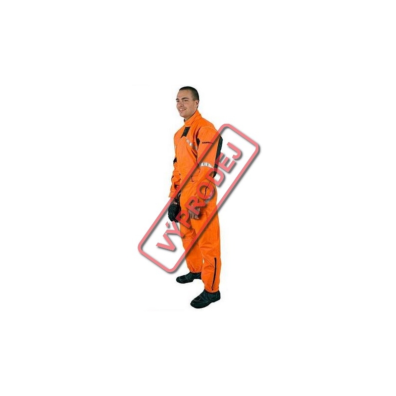 Nepromokavá kombinéza Lookwell Hiker neon oranžová - vel. 3XL