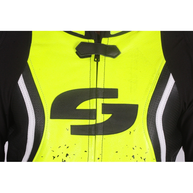 Miesten Tschul 585 musta-fluo-keltainen haalari alennusmyynti