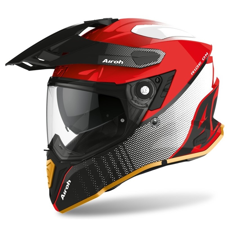 Enduro přilba Airoh Commander Progress SE červeno-černá