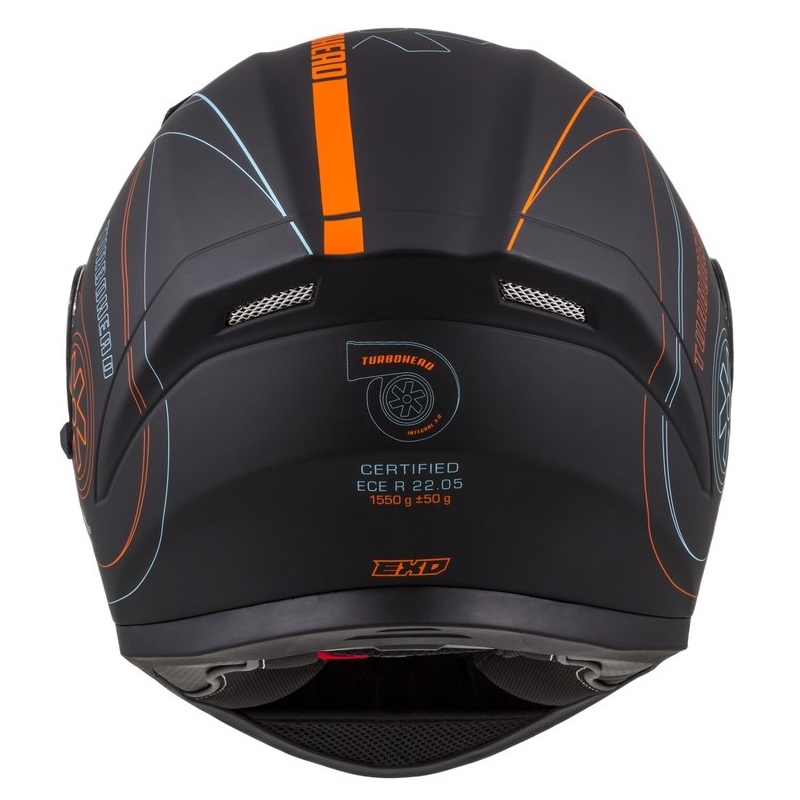 Integrální přilba Cassida Integral 3.0 Turbohead černo-oranžovo-modrá výprodej