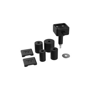 Puhelimen, kameran ja navigointilaitteen pidike Oxford CLIQR kaulakiinnikkeellä.