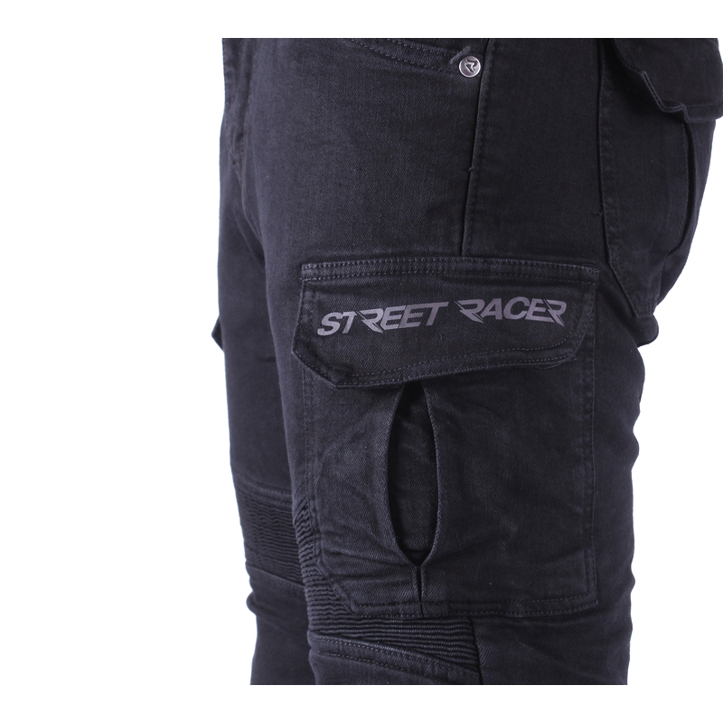 Street Racer Cargo CE Musta Moottoripyöräfarkut