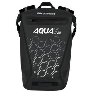 Vedenpitävä reppu Oxford AQUA V20 musta 20 l