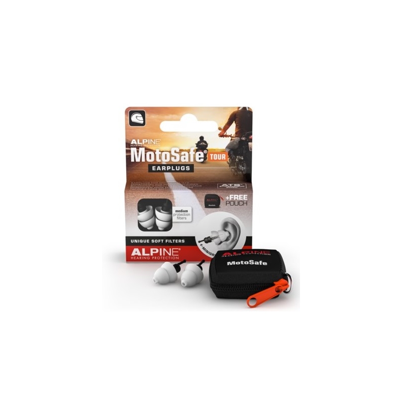 ALPINE MotoSafe korvatulpat - Tour