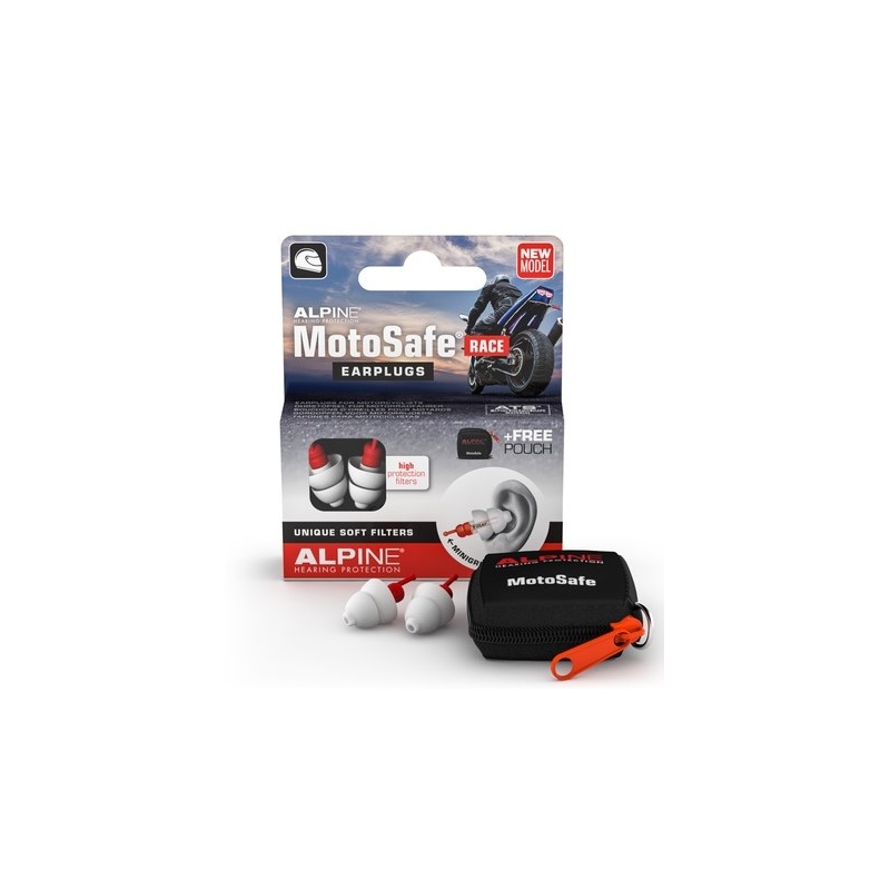 ALPINE MotoSafe korvatulpat - Race
