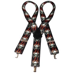 Sukkanauhat, joissa on pääkallomotiivi 10