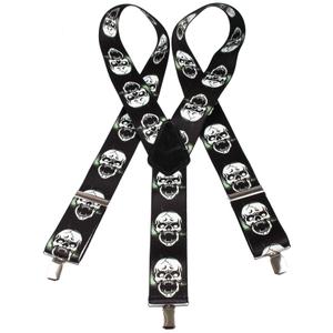 Sukkanauhat, joissa on pääkallomotiivi 12