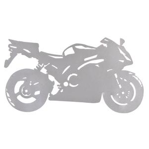 Tarra siluetti Sport Bike hopea