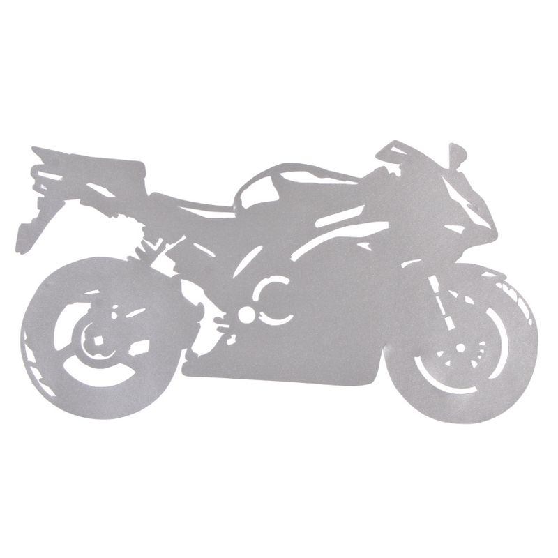 Tarra siluetti Sport Bike hopea