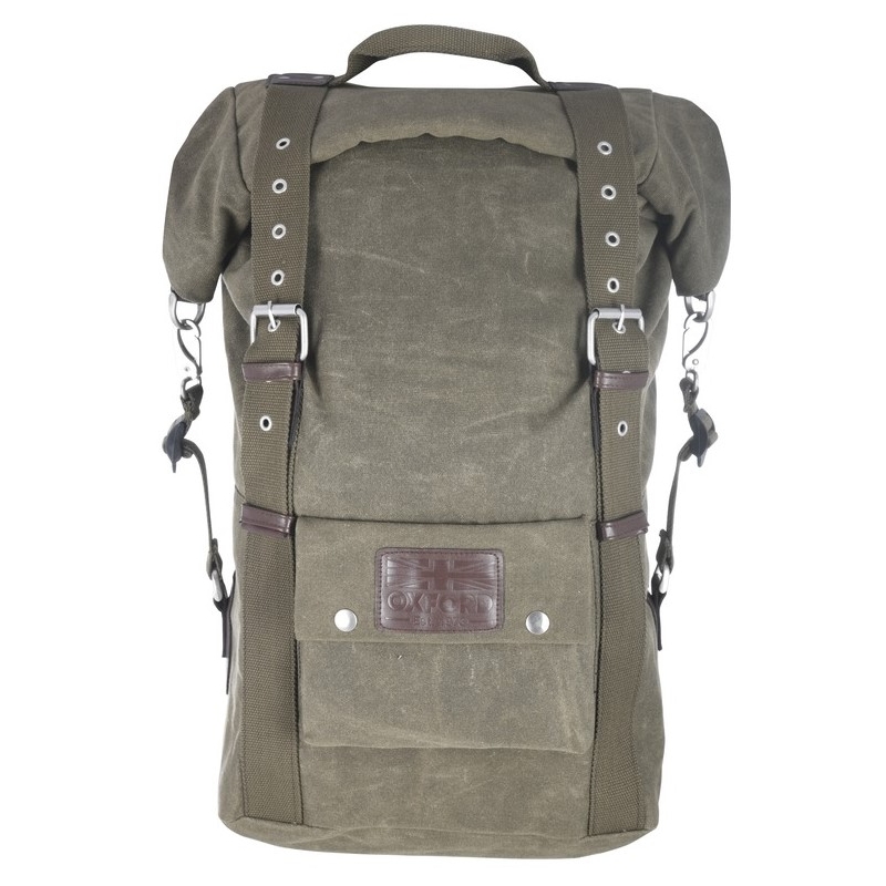 Reppu Oxford Heritage khaki vihreä