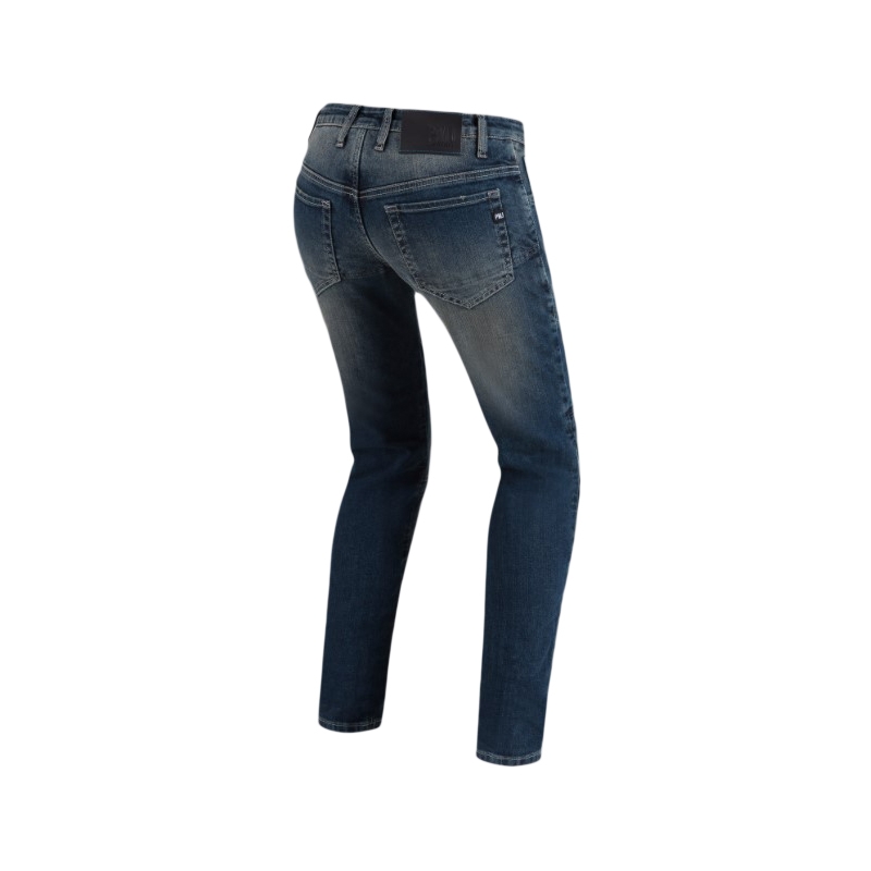 Naisten moottoripyöräfarkut PMJ Florida sininen alennusmyynti