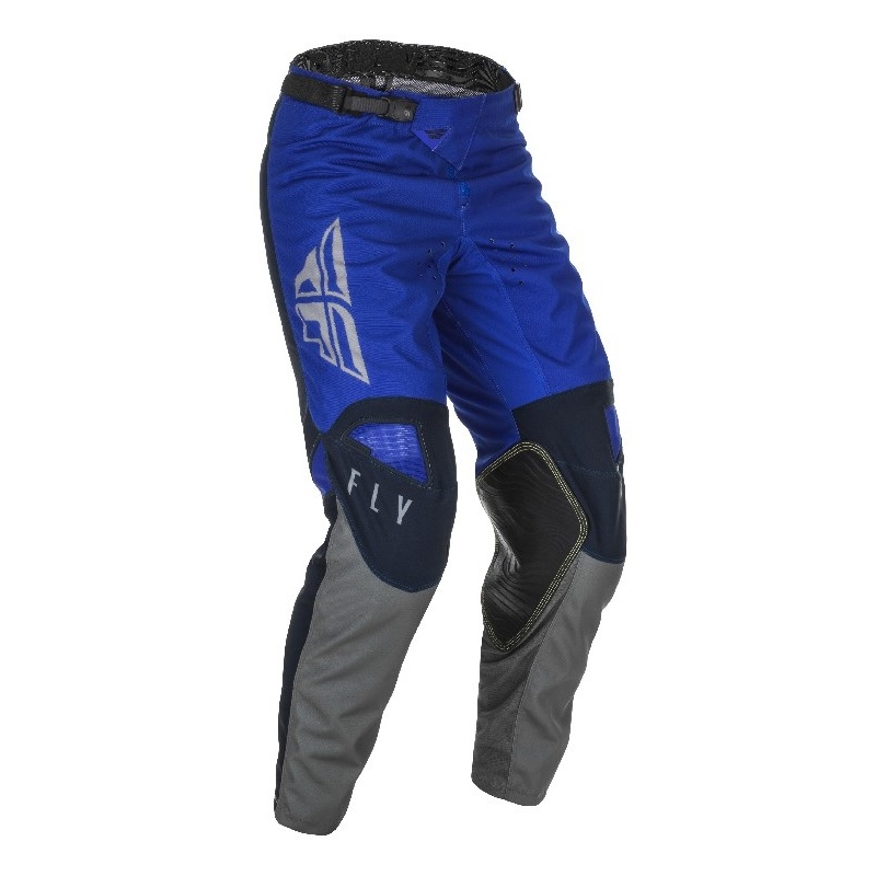 Motokrosové kalhoty FLY Racing Kinetic K121 2021 modro-šedé