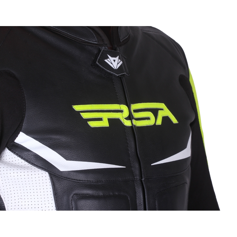 Miesten RSA Blade musta-valkoinen-fluo-keltainen haalari alennusmyynti