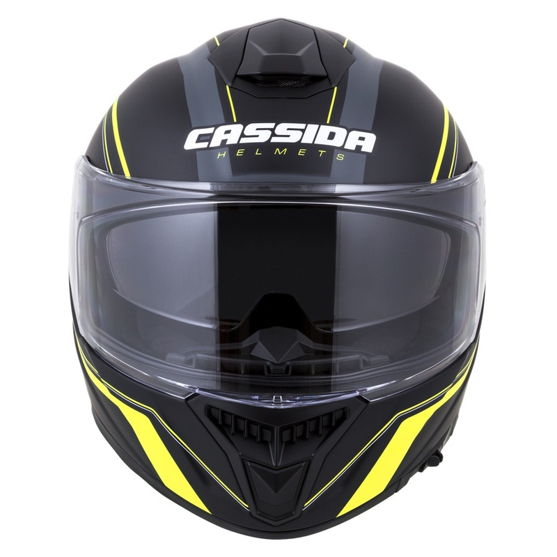Integrální přilba Cassida Integral GT 2.0 Reptyl černo-šedo-fluo žlutá