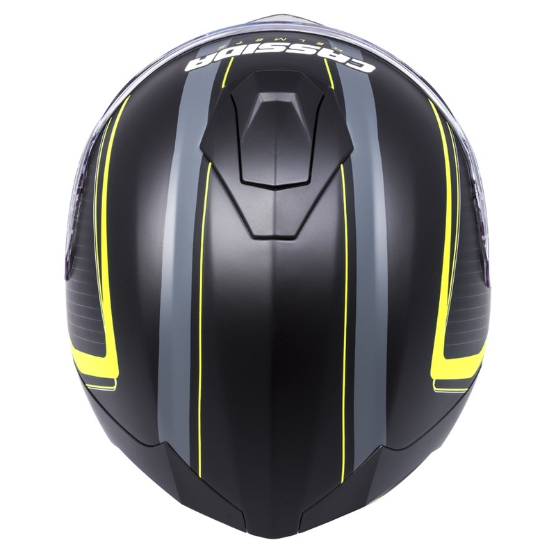 Integrální přilba Cassida Integral GT 2.0 Reptyl černo-šedo-fluo žlutá