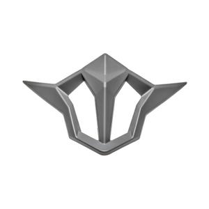 Tuuletussuojus Cassida Cross Pro II kypärään harmaa mattamusta