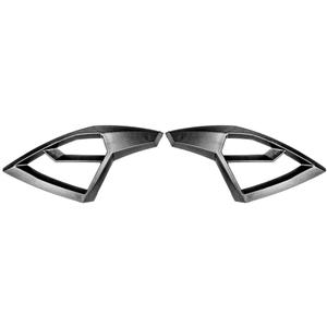 Cassida Cross Pro II kypärän etusuojukset musta