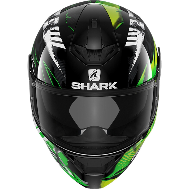 Integrální přilba SHARK D-SKWAL 2 Penxa černo-bílo-fluo zelená výprodej