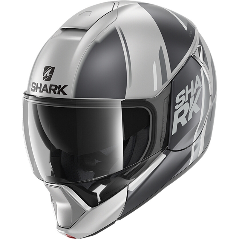 Vyklápěcí přilba SHARK EVOJET Vyda šedá