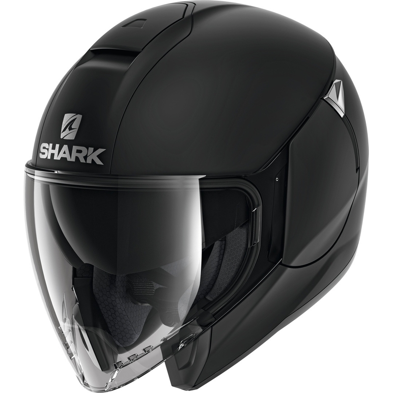 Otevřená přilba SHARK CITYCRUISER Blank černá matná výprodej