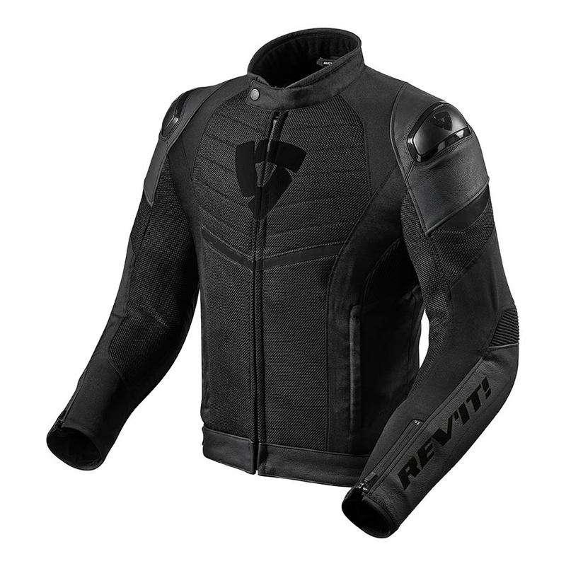 Bunda na motorku Revit Mantis černá výprodej