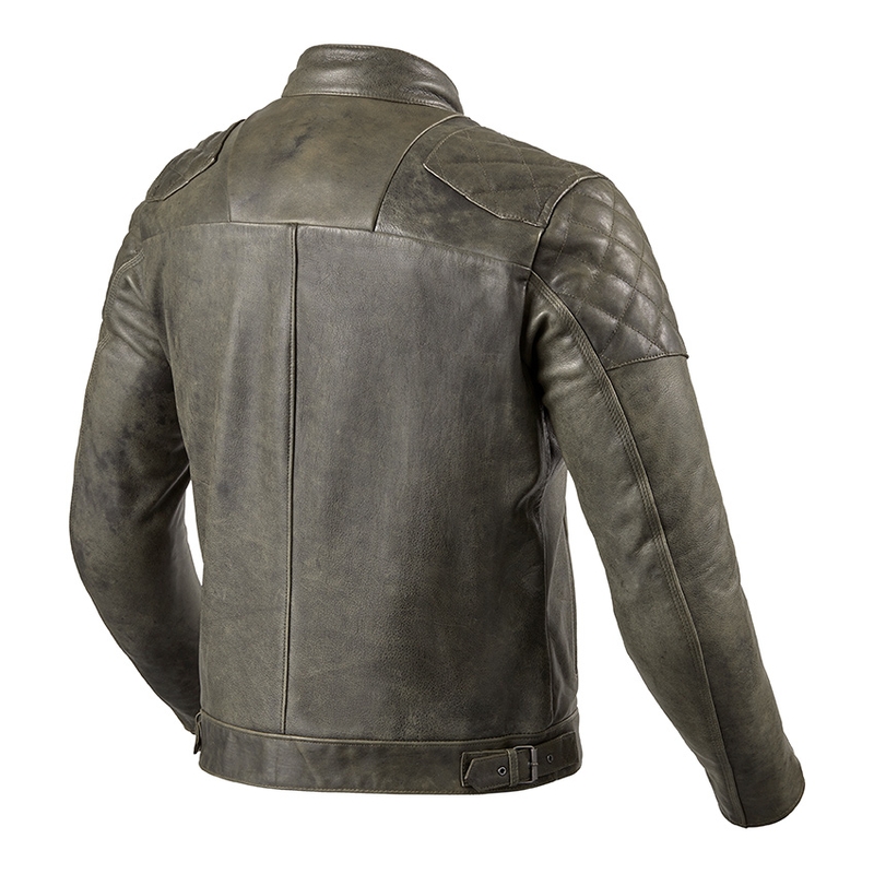 Bunda na motorku Revit Cordite olivově zelená výprodej
