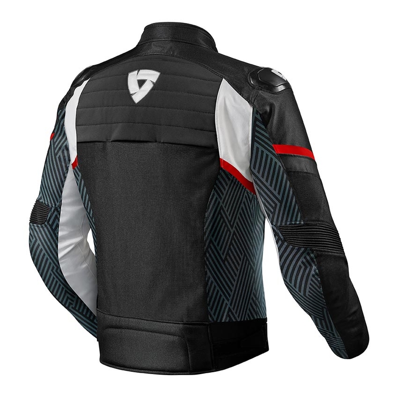 Bunda na motorku Revit Arc H2O černo-červená výprodej