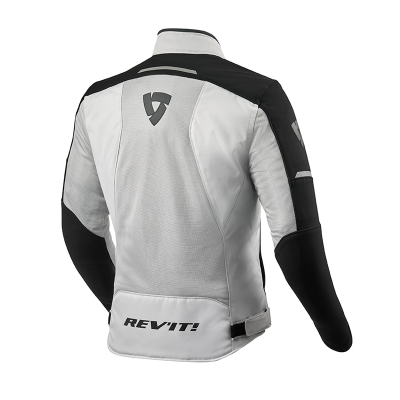 Bunda na motorku Revit Airwave 3 stříbrno-černá výprodej