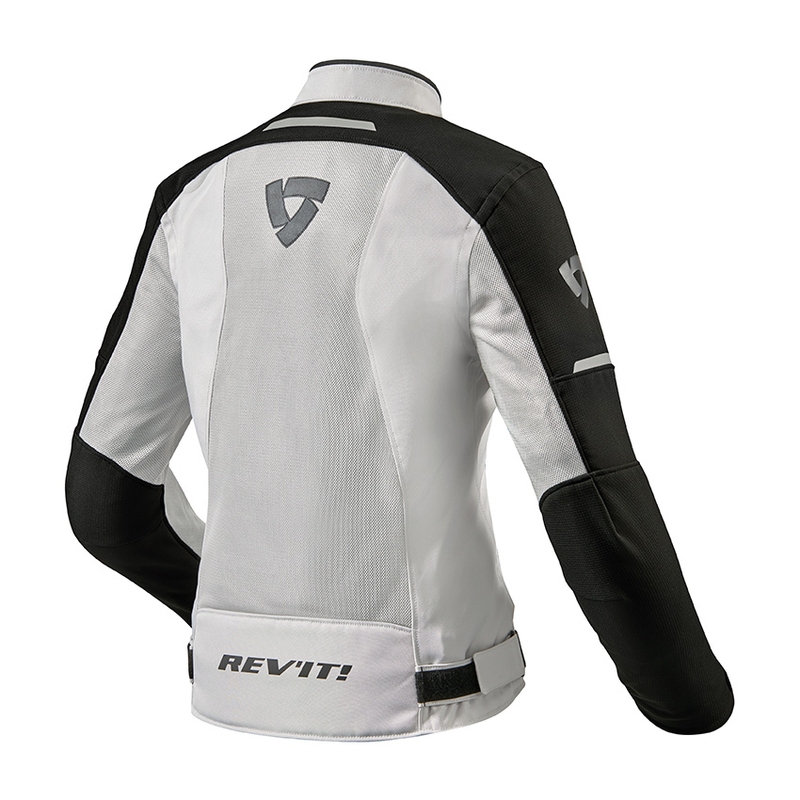 Dámská bunda na motorku Revit Airwave 3 stříbrno-černá výprodej