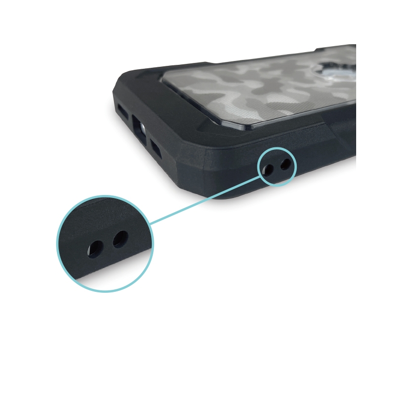 Kryt telefonu s držákem CUBE X-Guard pro Apple iPhone 12 Mini camo výprodej