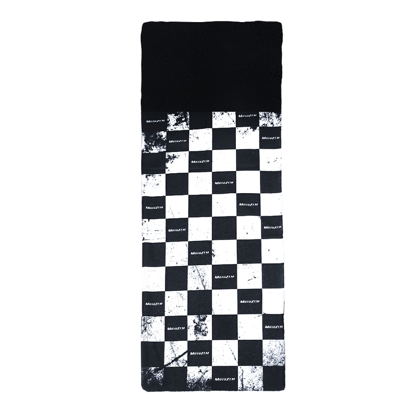 Monikäyttöinen moottoripyöräkaulahuivi MotoZem-fleeceä käyttäen