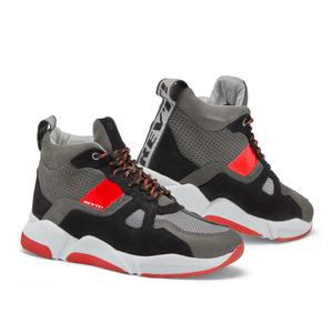 Revit Astro musta-harmaa-fluo-punainen moottoripyöräsaappaat alennusmyynti