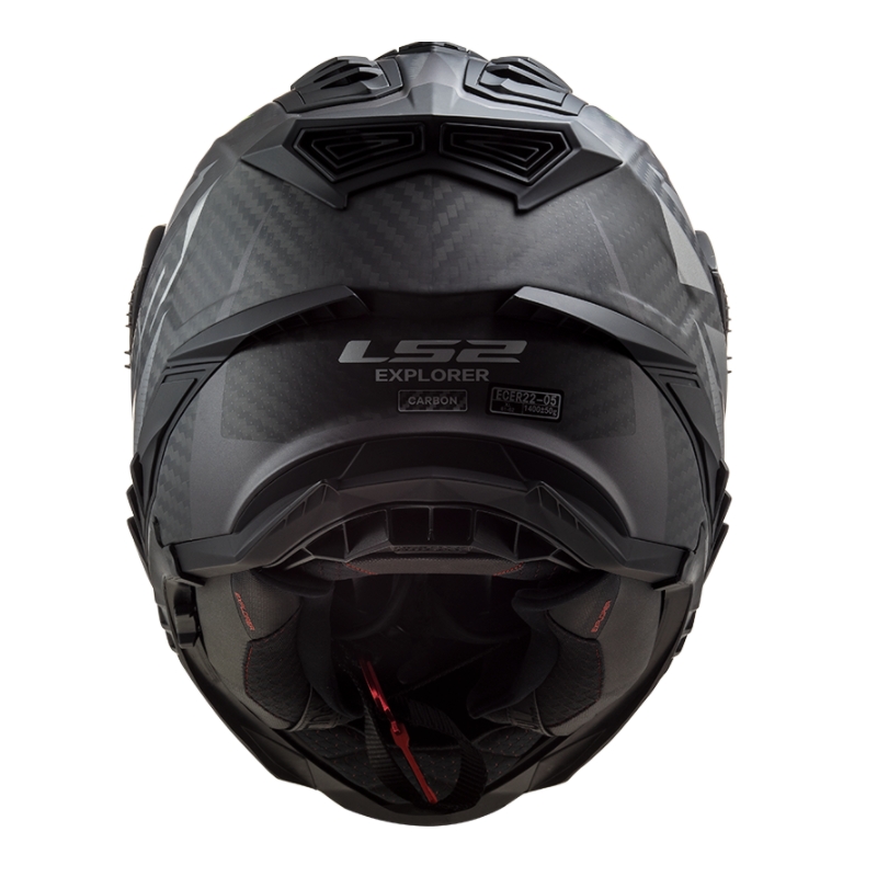 Enduro kypärä LS2 MX701 Explorer C Focus musta-harmaa-fluokokeltainen