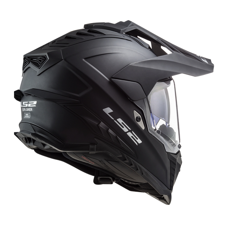 Enduro kypärä LS2 MX701 Explorer kiinteä musta