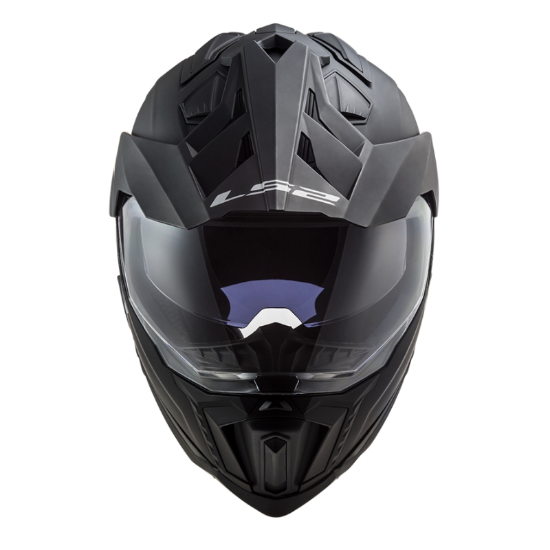 Enduro kypärä LS2 MX701 Explorer kiinteä musta