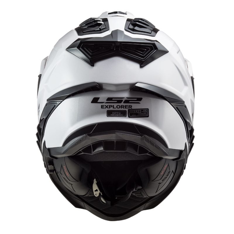 Enduro přilba LS2 MX701 Explorer Solid bílá