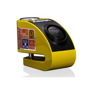 Levyjarrun lukko XENA XZZ6L keltainen