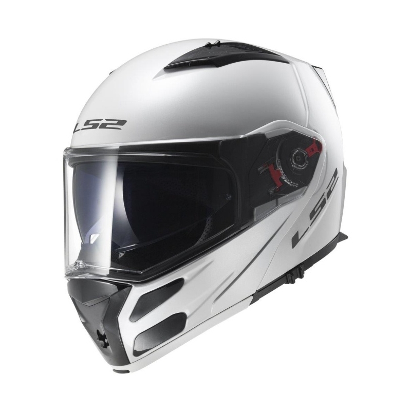 Vyklápěcí moto přilba LS2 FF324 Metro bílá výprodej