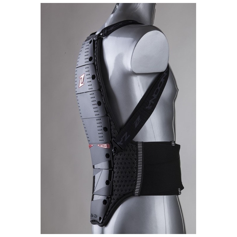 Selkärangan suojus Zandona Spine Evc X8 musta 178-187 cm