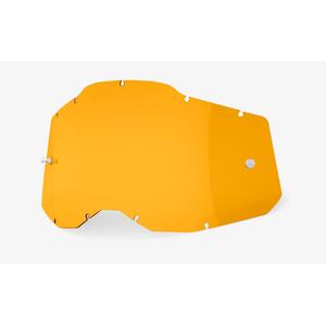 Plexi 100% Racecraft 2/Accuri 2/Strata 2 tumman keltainen (huurtumaton)