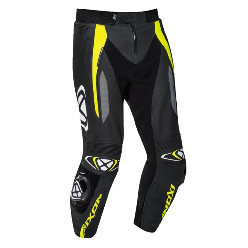 Kalhoty na motorku IXON Vortex Pant 2 černo-fluo žluté výprodej