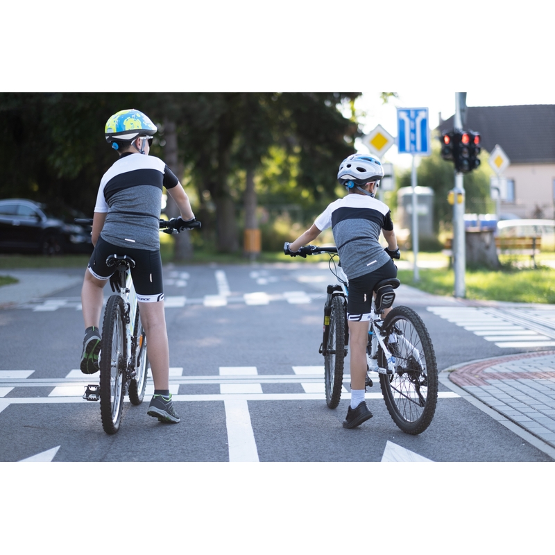 Dětské kraťasy FORCE černo-bílé výprodej