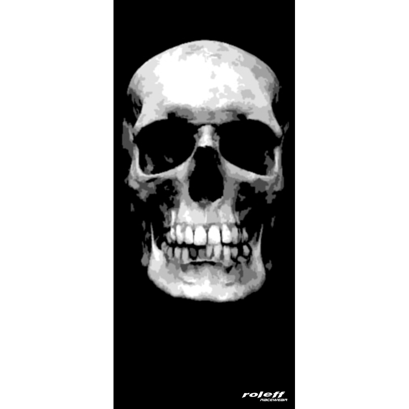 Roleff Big Skull kaulalämmitin musta