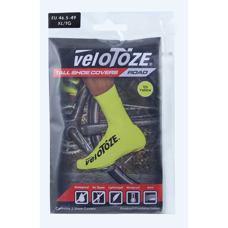 Velotoze Road pyöräily shortsit suojukset keltainen