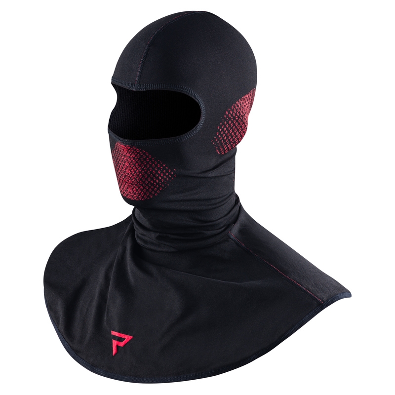 Rebelhorn Therm II musta-punainen lämpökypärä