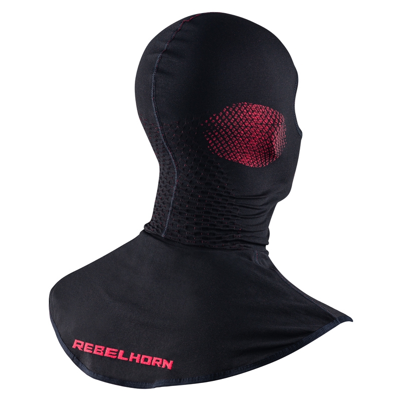Rebelhorn Therm II musta-punainen lämpökypärä