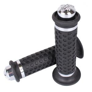 Ohjaustangon kahvat R-TECH musta-hopea